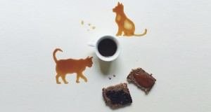 فنانة ايطالية ترسم بالعسل