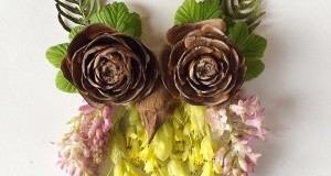 لوحة فنية بومة